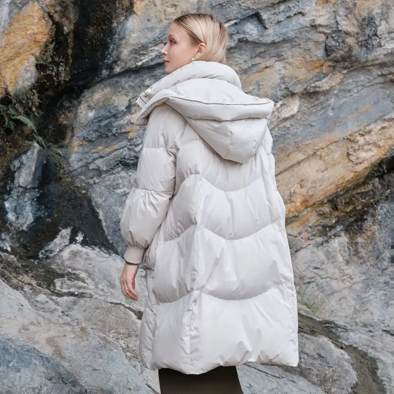 Fan Yan новый зимний утолщенный пуховик женский ультралегкий корейский модный