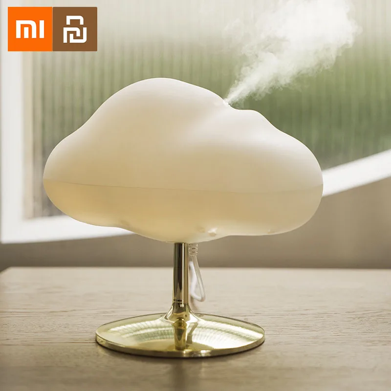 

Креативный увлажнитель воздуха Youpin в виде облака, диффузор эфирного масла, ароматическая лампа, теплые цвета, ночник, увлажнитель воздуха, украшение для дома, подарок