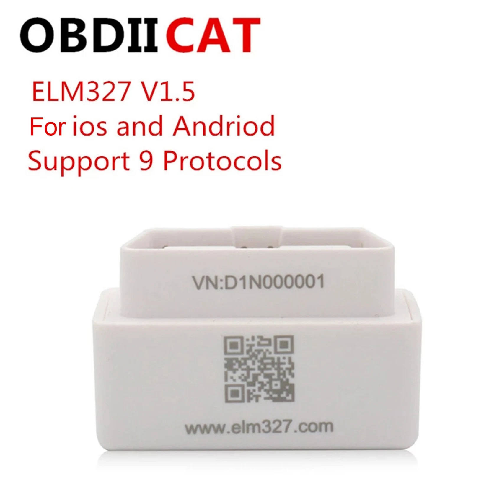 

Считыватель кодов и сканирующий инструмент MINI ELM327 V01B4 для IOS и Android, автономный чип CAN 9-16 В, поддерживает 9 протоколов