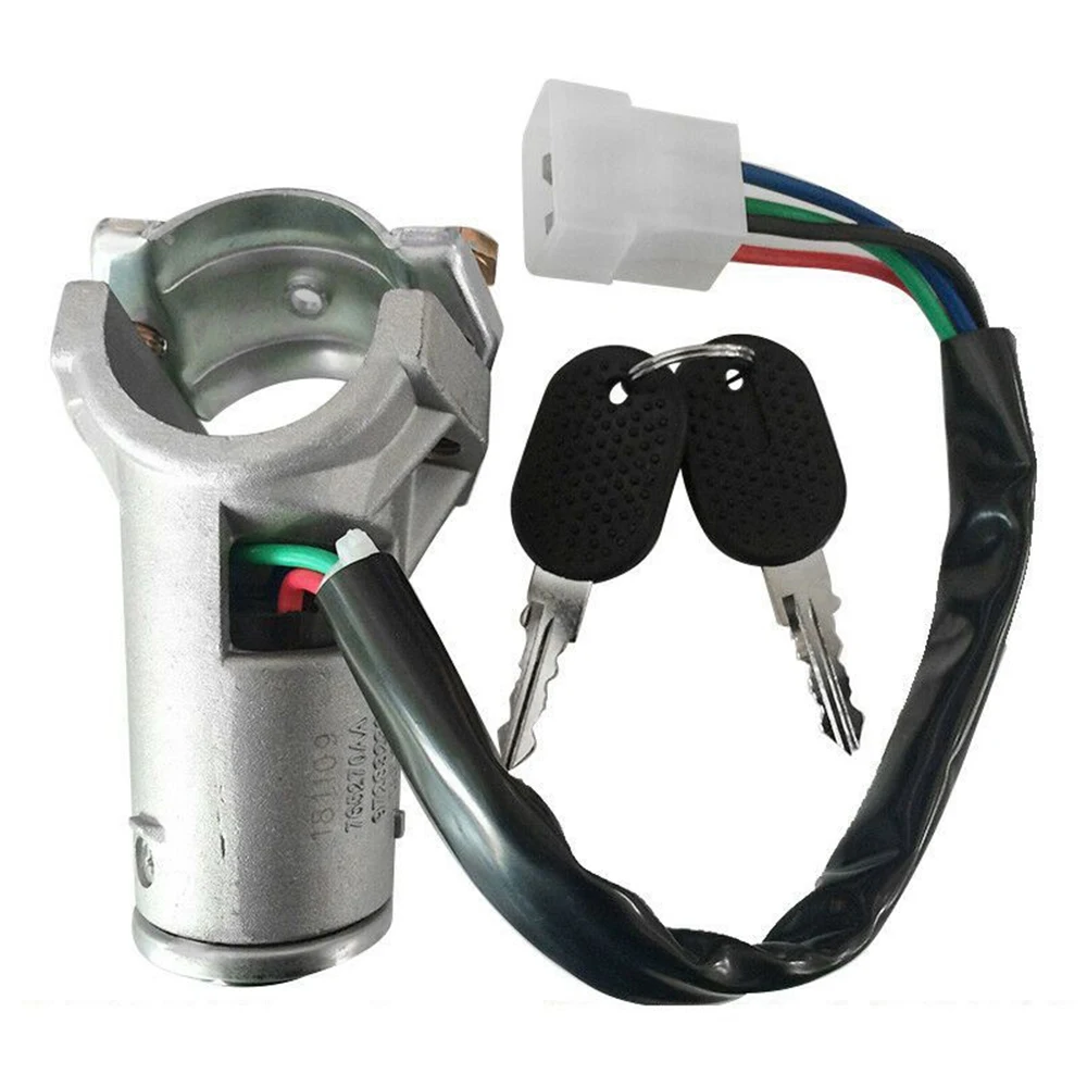 

Ignition Lock Barrel Switch 4479518 with 2 Keys for Fiat Panda Ducato Citroen C25 Peugeot J5 1981-1994