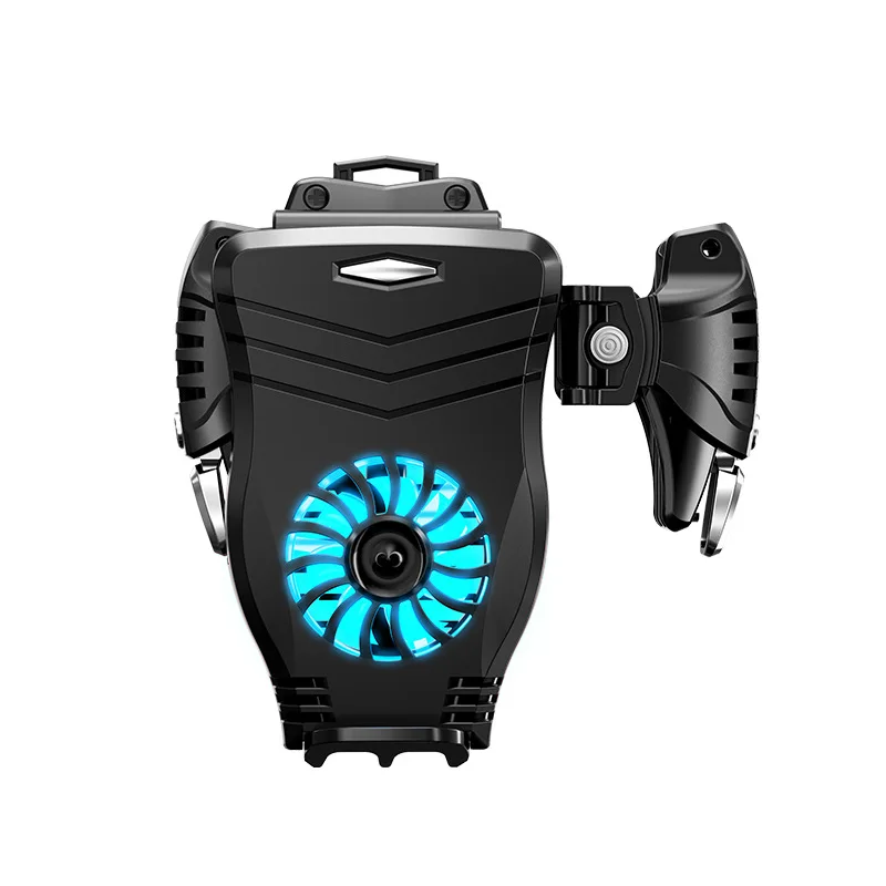 G3 Mobile Phone Gaming Trigger Button for PUBG with Cooling Fan Gaming Accessories Gamepad Joysticks for IPhone Android Game Set 1