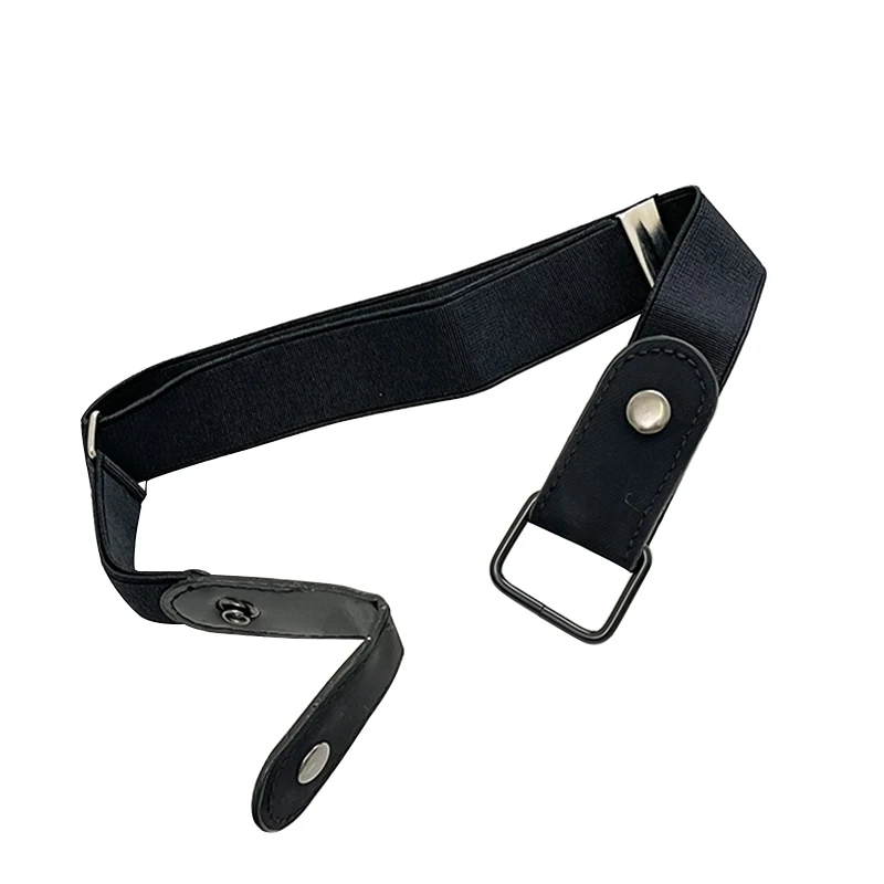 

Новинка Регулируемый эластичный пояс с невидимой пряжкой ремень без пряжки ремни для женщин джинсовое платье без пряжки легко носить