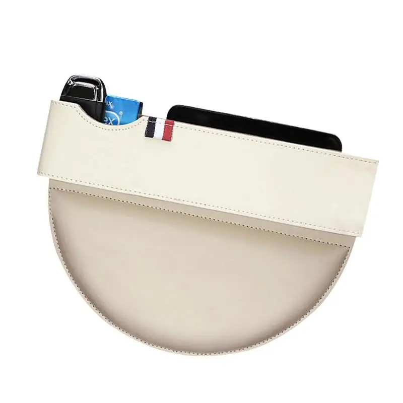 

Car Seat Gap Organizer PU Leather Seat Crevice Storage Box Seat Gap Pockets For Phones Keys Cards Car Interior Accessories For