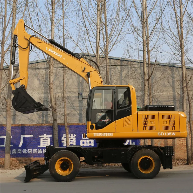 

Колесный экскаватор, инженерный строительный экскаватор, сельская трансформация, фермерские земли, ГРУНТОВОЧНАЯ машина, строительный экск...