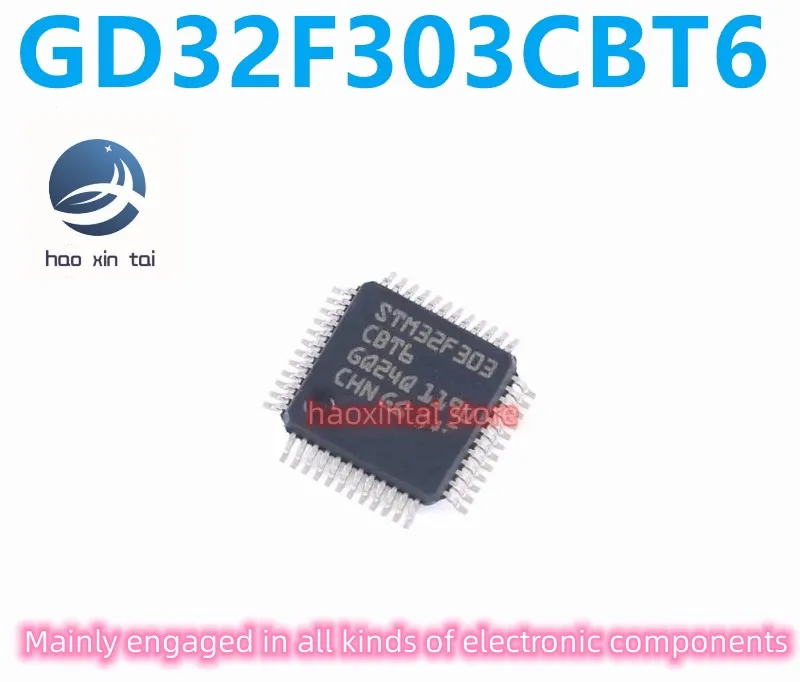 

10pcs spot GD32F303CBT6 LQFP48 microprocessor IC chip new original
