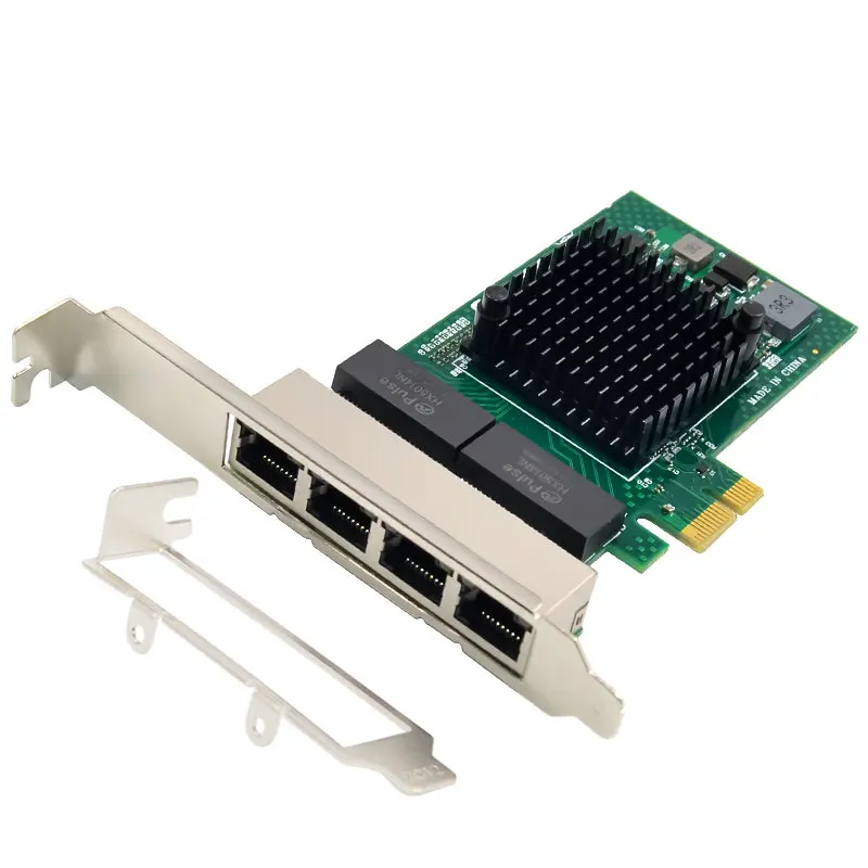 High quality network card  BCM5719  PCIe 4 Port Gigabit Ethernet adapter network card