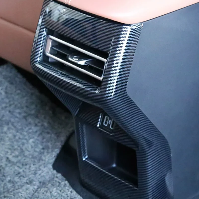 1 шт. для Changan UNIZ 2024 задняя выхлопная решетка декоративная крышка Защитная панель