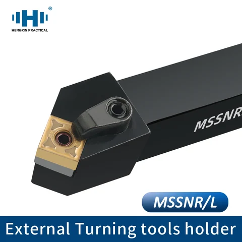 Держатель для наружной обточки HENGXIN MSSNR MSSNL 1616H12 3232P19, карбидные вставки MSSN, пенообразователь, набор инструментов для резки станков с ЧПУ