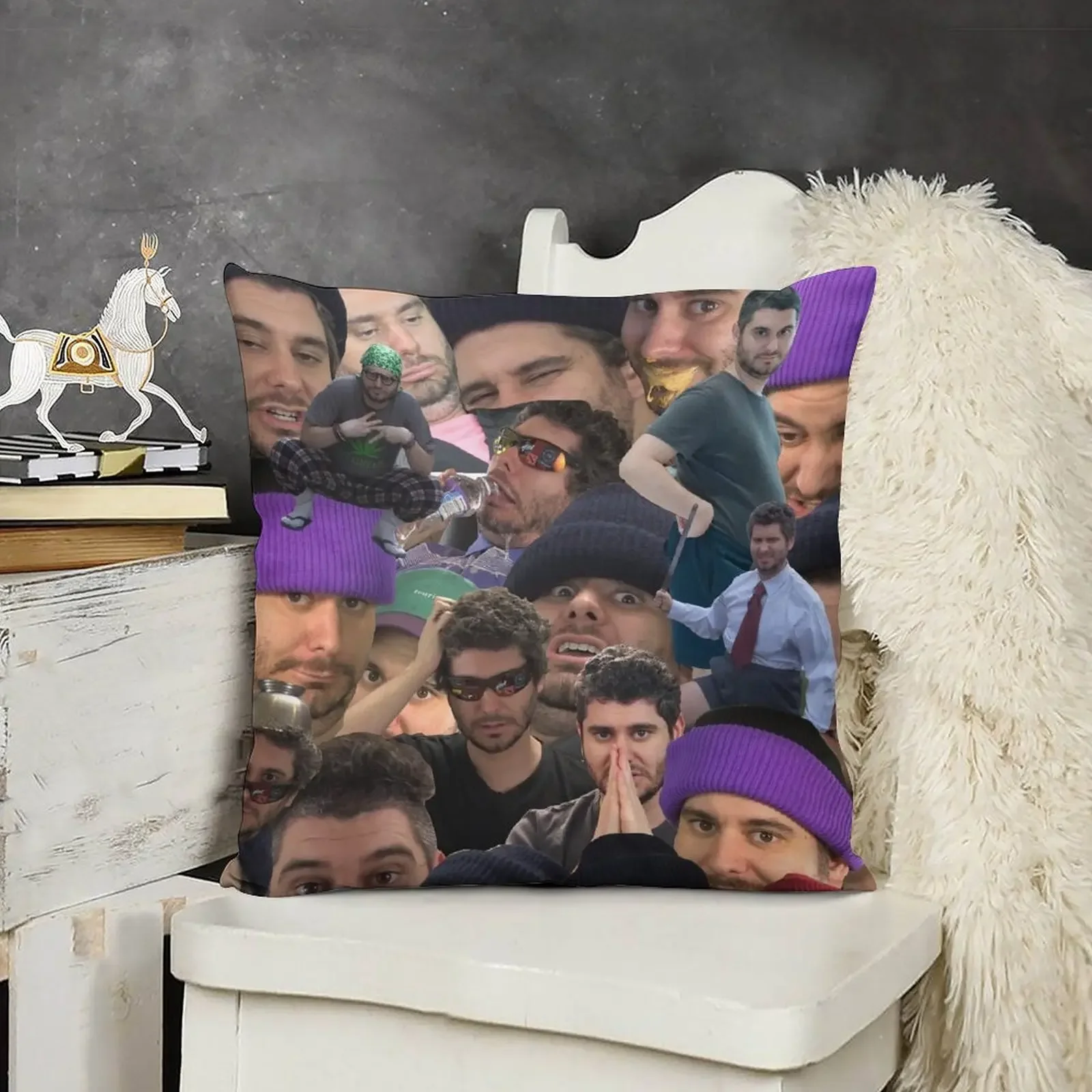 Чехол для подушки Ethan Klein h3h3 Полиэстер