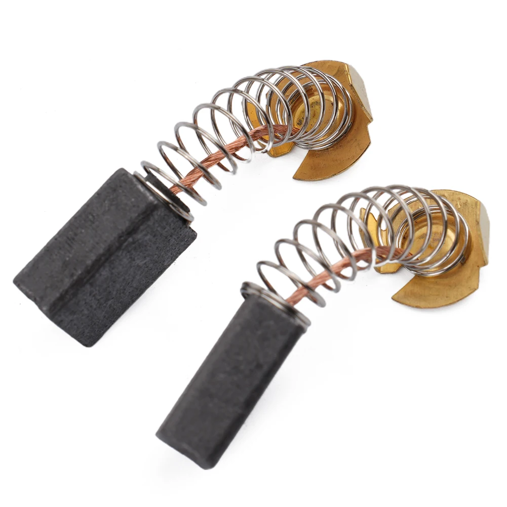

2pcs Carbon Brushes 16x13x6mm For Circular Saws Miter Saws Electric Drills Electric Hammer Drills Dust Collectors Angle Grinders