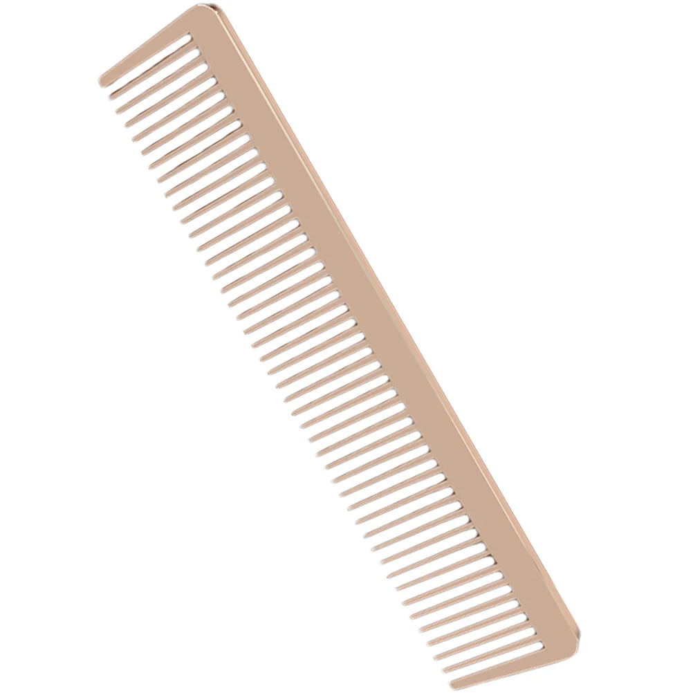 

Combs Men Beard Hair Barber Wet Metal Women Hairdressing Zinc Alloy Cutting Man