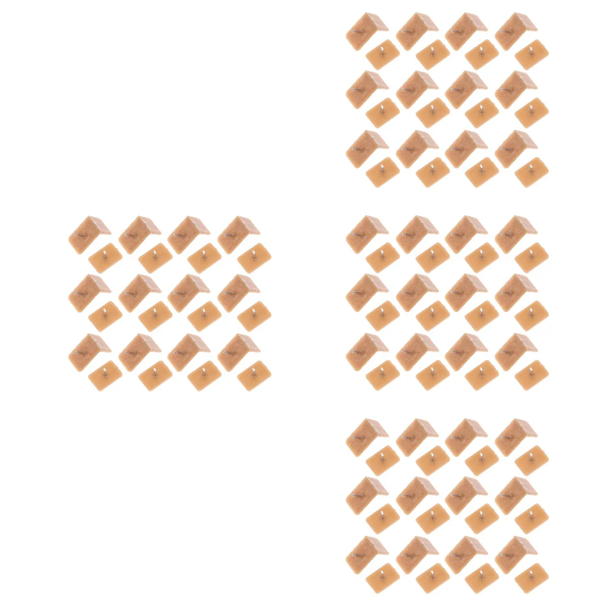 

4 Sets Chair Glides Furniture Glides Drawer Stops Dressing Table Glides Cabinet Glides Wardrobe Glides