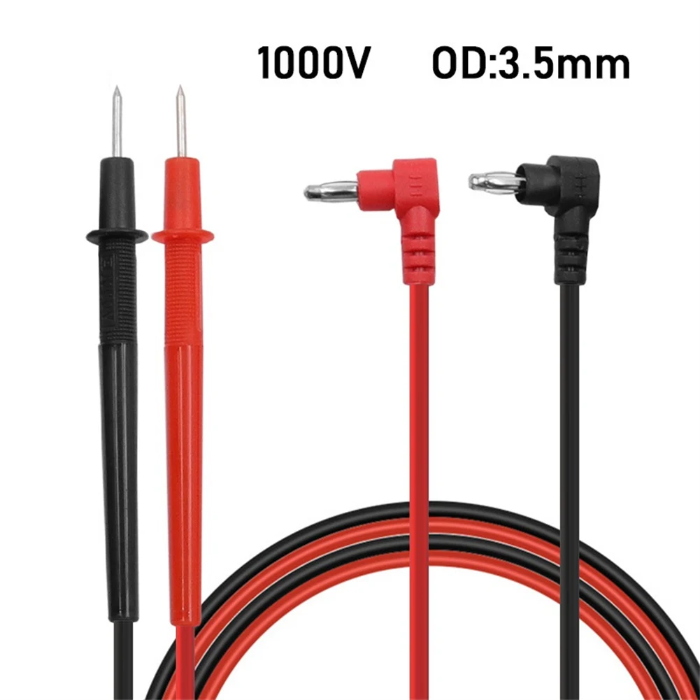 

2pcs Digital Multimeter Clip Leads Voltmeter Probe Test Cable Wire Pen Terminat Multi-Function Combination Test Cable Accessorie