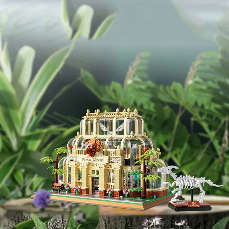 2788 шт. Детский конструктор динозавр