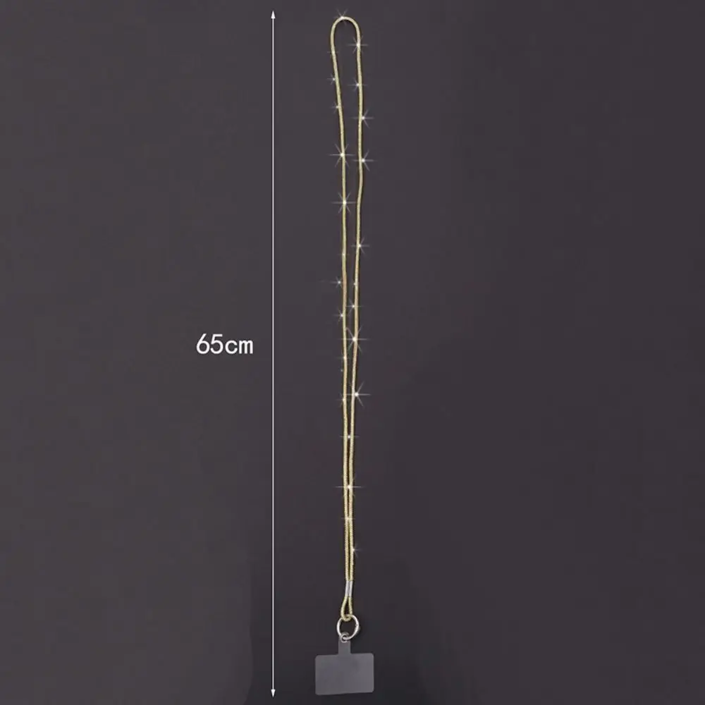 Роскошный ремень для телефона с блестками