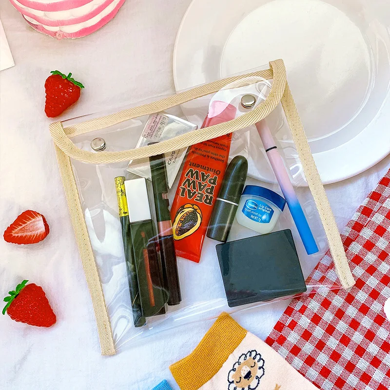 Transparent Storage Pvc Stationery Organizer