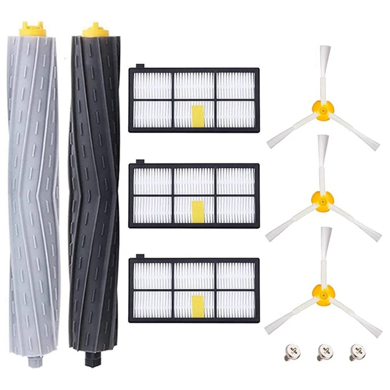 

Replacement Brush Kit For Irobot Roomba 800 900 Series, 800 805 850 851 860 865 866 870 880 890 900 960 966 980 Kit