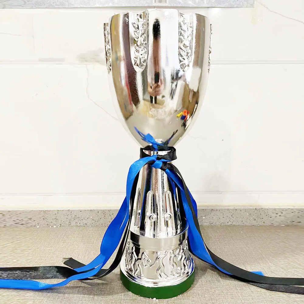 Фото Итальянский Кубок чемпионов Super Coppa 40 см, Реплика 1:1, футбольный трофей, сувенирные смола, коллекция фанатов №4