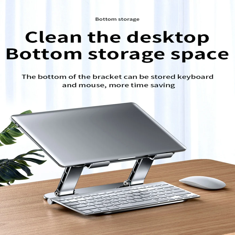 

Laptop Stand Laptop Tablet Stand Macbook iPad Desktop Stand Laptop Cooling Effect Desktop Folding Lengthening Lifting Base Stand