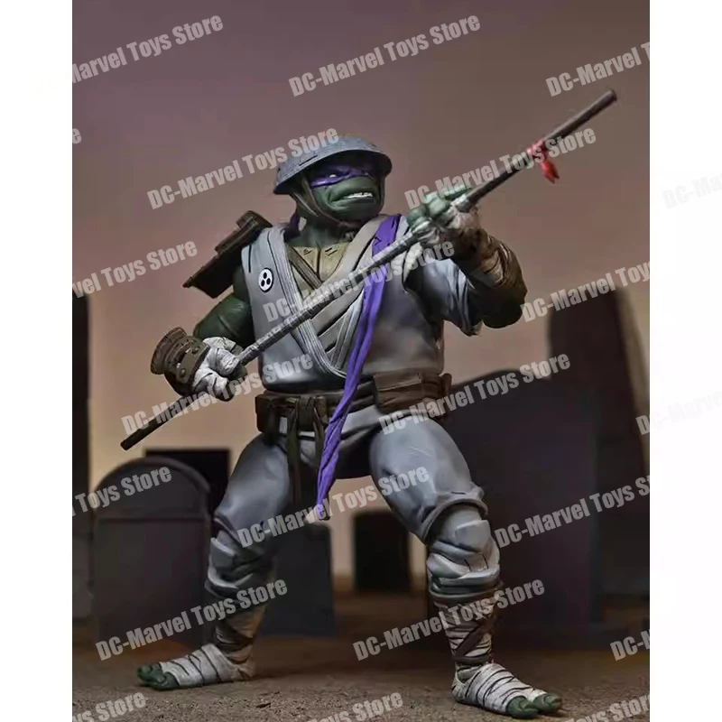 Оригинальная в наличии Neca Tmnt 54344 фигурка The Last Ronin Donatello аниме экшн-фигурка модель