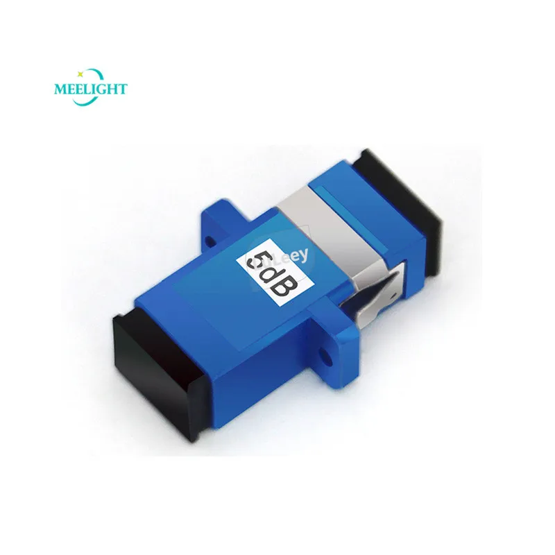 

Фланцевый аттенюатор SC / UPC simplex, 5 дБ, 5 шт.