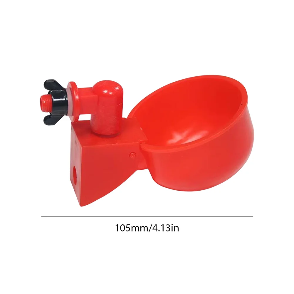 12 шт. поилка для курицы и утки подвесной автоматический птицы практичные удобные