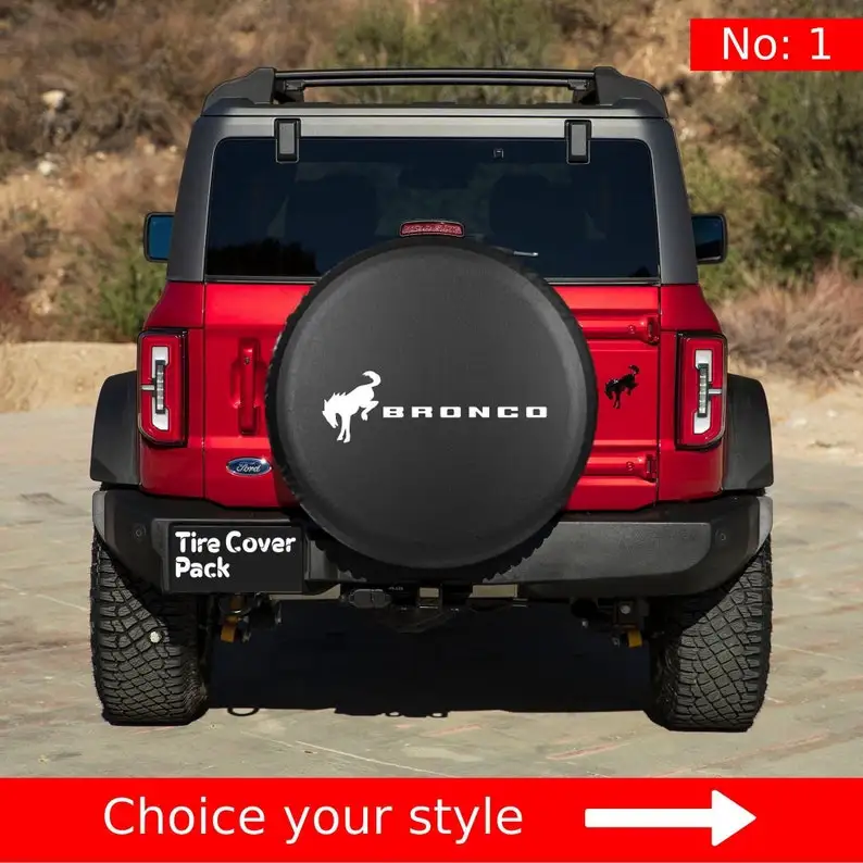 

Ford Branco Spare Tire Cover - 1st Style