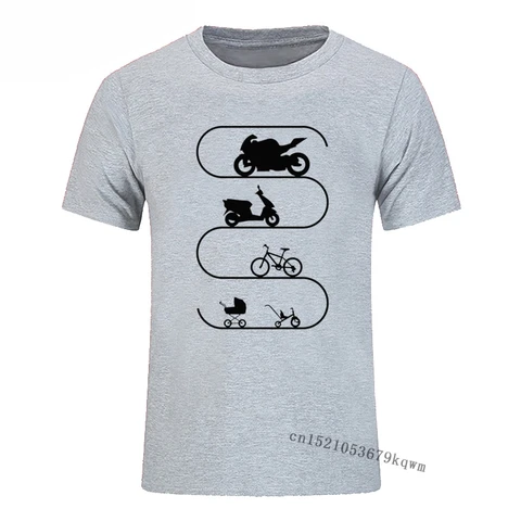Классические летние футболки для любителей автомобиля, велосипеда, мотоцикла, хлопковая Футболка с круглым вырезом и коротким рукавом для мужчин