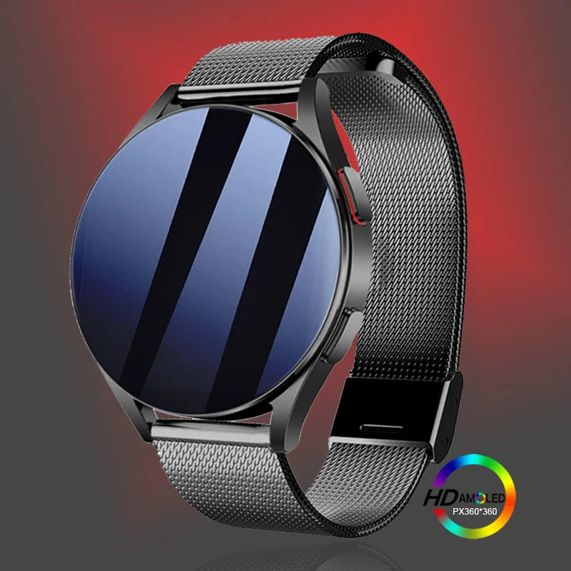 

2022 Watch For Men Bluetooth Call Smart Watch Android iOS Body Temperature Blood Pressure Smartwatch Full Touch Men's Wristwatch