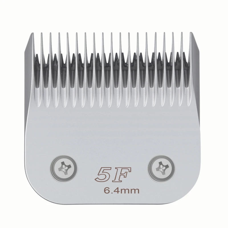 

Стальное съемное лезвие для стрижки домашних животных 5F 6,3 мм, изготовлено из высококачественной японской высокоуглеродистой стали для обе...