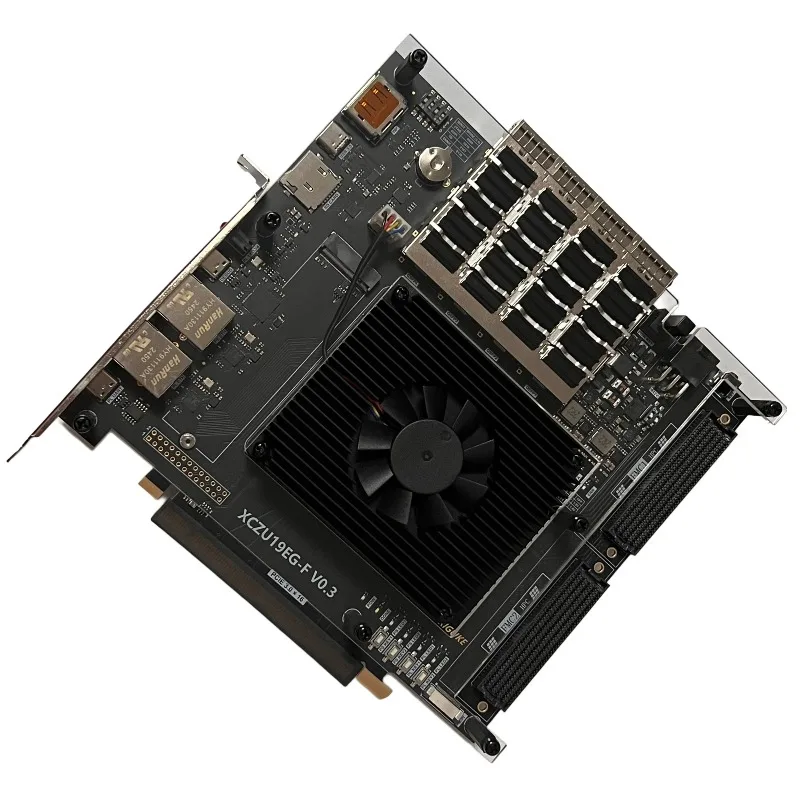 Фото XCZU19EG-F Плата разработки FPGA MPSoC XCZU19EG FMC HPC QSFP28 100G Оптический порт PCIE3.0 №2