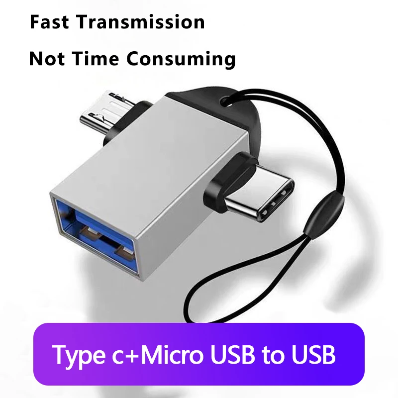 

USB C Adapter USB To Type-C Micro USB Adapter for Mobil Phone Female To Male USB C Converter USB Type-C Converter for PC Laptops
