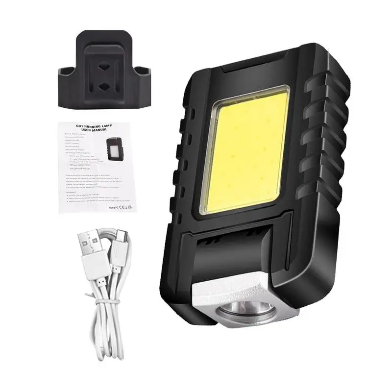 

Running Lights For Runners Magnetic Safety Lights For Walking At Night 1200mAh Magnetic Suction Light Street Lamp Clip Camping