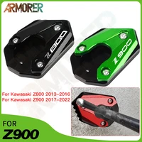 kickstand side stand extension pad support plate motorcycle accessories for kawasaki z 800 900 z800 13 16 z900 z 900 17 22