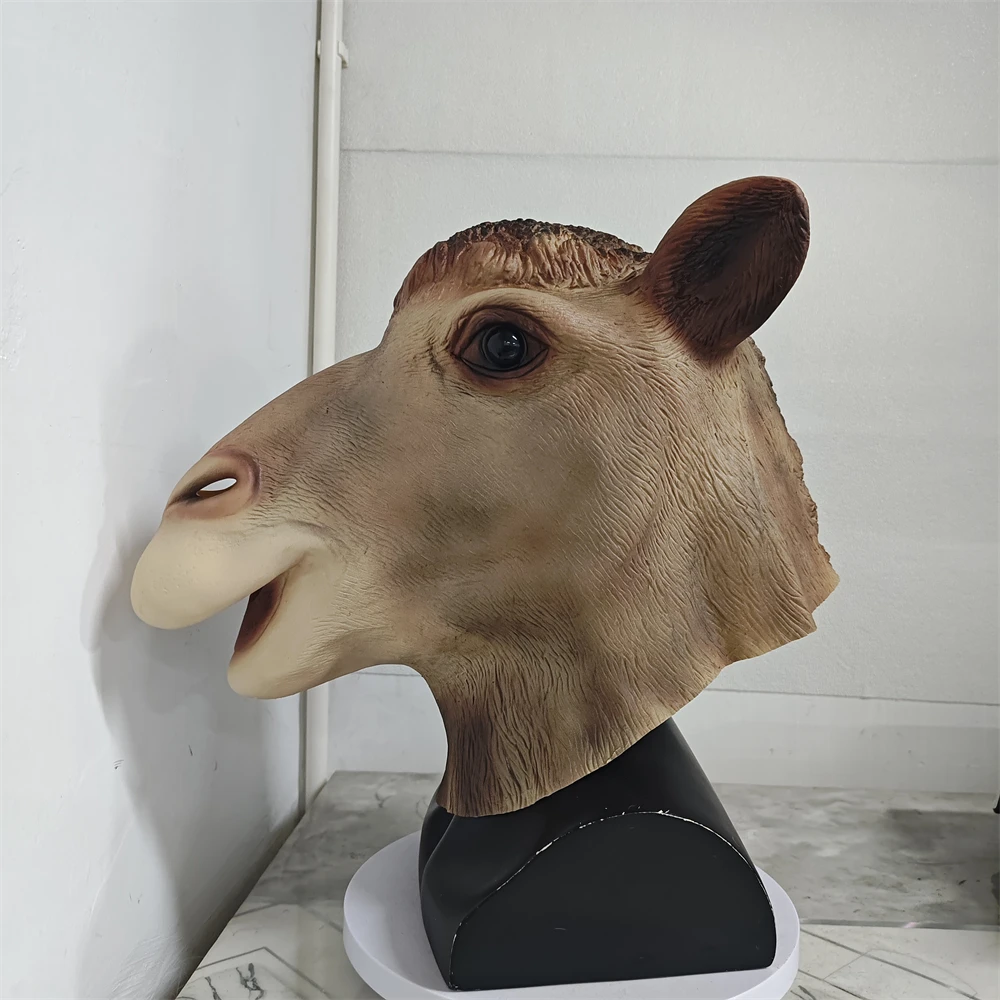 Маска верблюда с животными новинка реквизит костюм на Хэллоуин вечерние костюмы