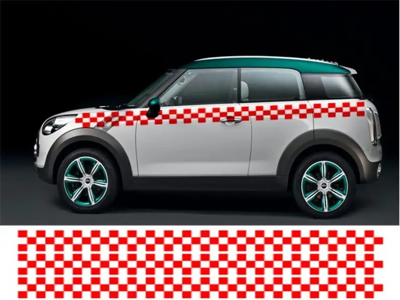 

NEO00419, 6 м, рифленая полоса для mini cooper, графические наклейки, наклейки