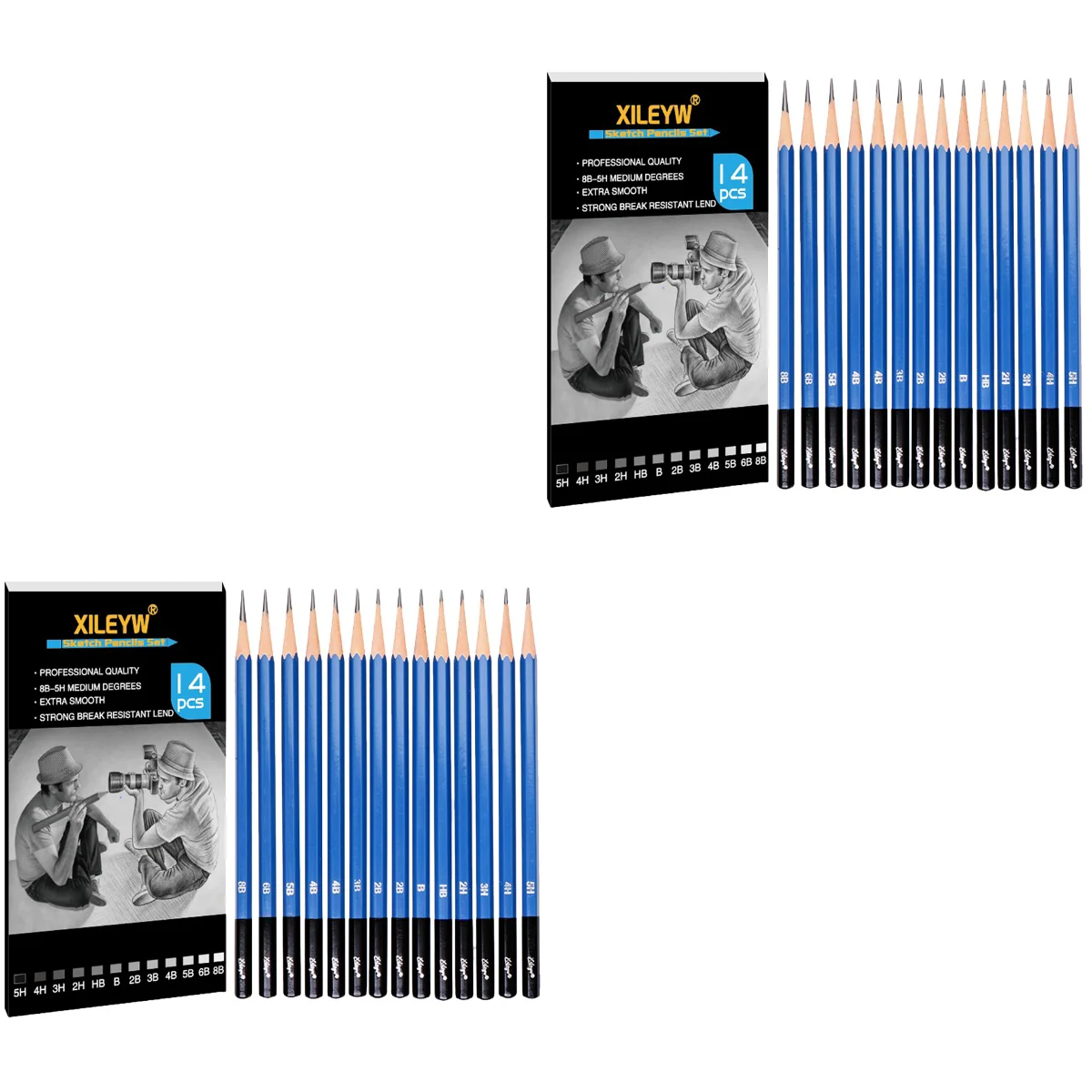 

28 pcs Sketching Pencils Children Painting Pencils Professional Pencils for Drawing
