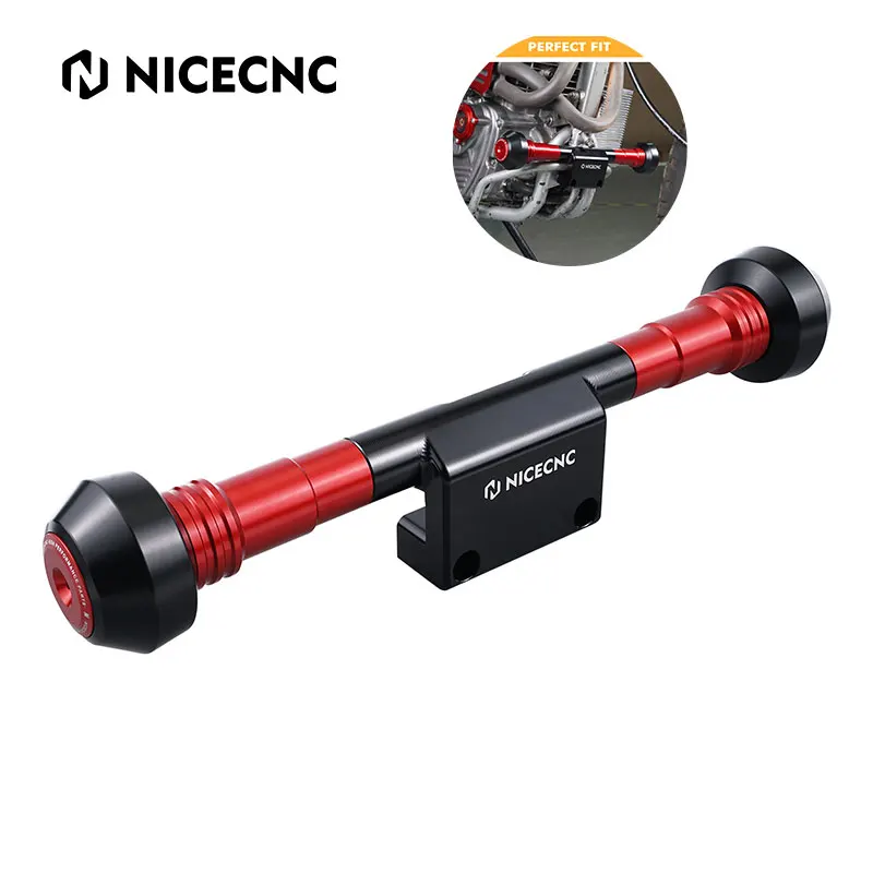 

NiceCNC Motocross Front Frame Sliders for Honda XR650L XR 650 L 1993-2023 2022 2021 2020 2019 Left & Right Aluminum and Delrin