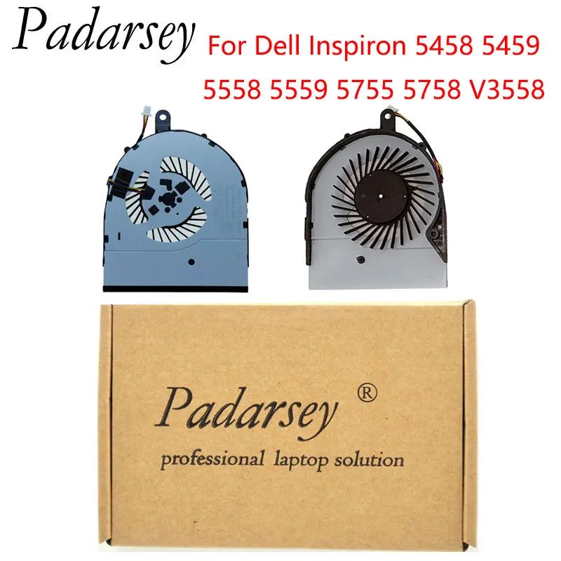 

Сменный вентилятор охлаждения процессора ноутбука Padarsey для Dell Inspiron 5458 5459 5558 5559 5755 5758 V3558 серии DFS541105FC0T