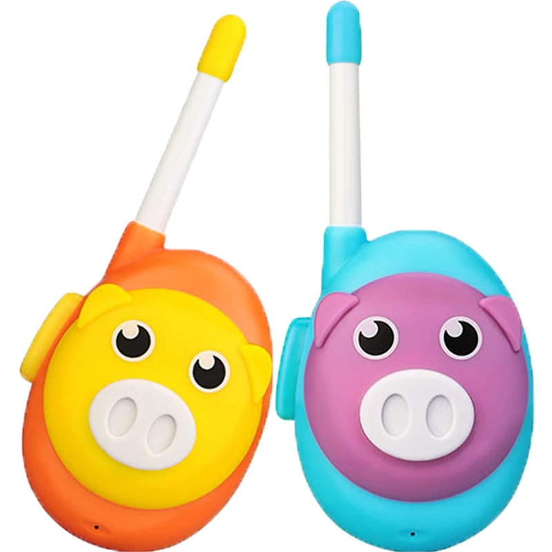 Retevis RB616 Walkie Talkie Children 2pcs Cute Pig Design One Channel Toy Walkie-talkie Birthday Christmas Gift Boys GIrls Radio