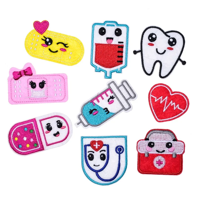 Нашивки с вышивкой для одежды платьев шляп джинсов |