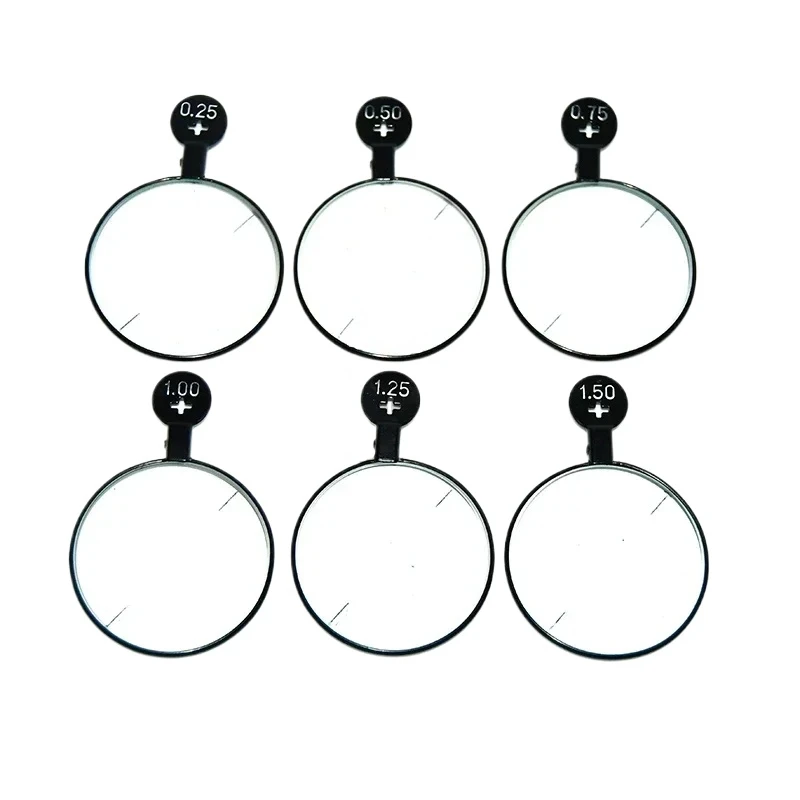 Офтальмологическая линза Пробная Цилиндрическая с цветным металлическим ободом