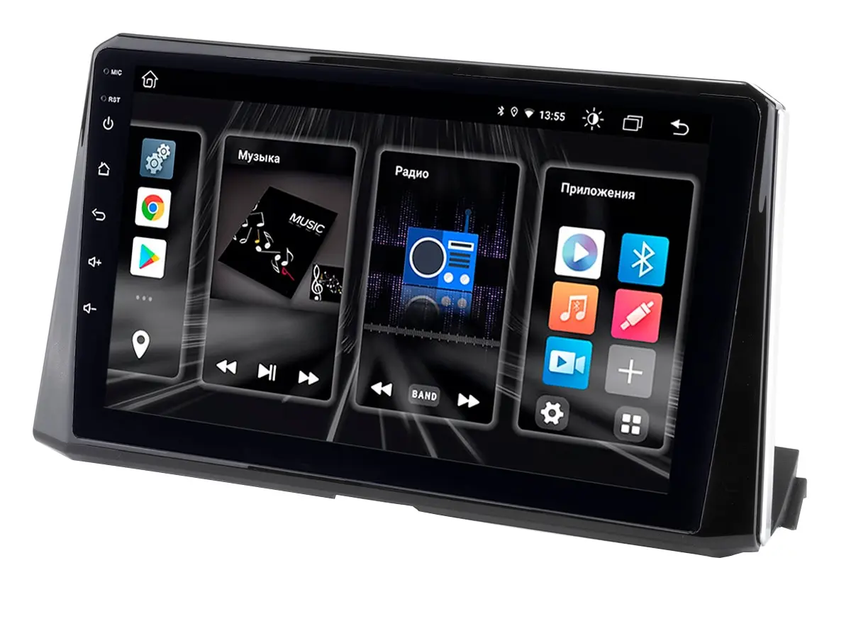 Автомагнитола Toyota Corolla 19+ комплектация автомобиля Classic (Android 10) DSP 10" (Incar DTA2-2202CL) |