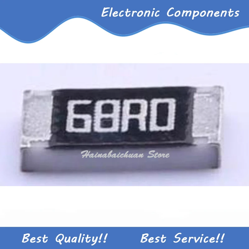100 шт./партия Φ 1206 68Ω ± 1% 68R SMD новая и оригинальная фотография