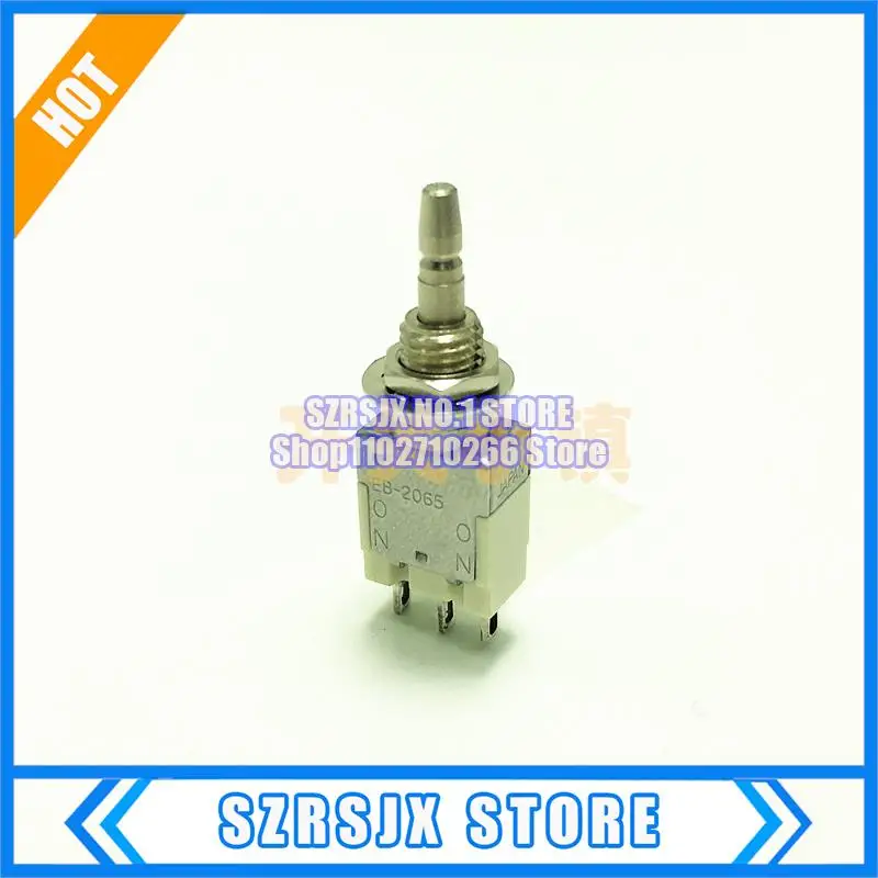 

2pcs/lot Button switch EB-2065 3-pin self-locking button button type button 6MM