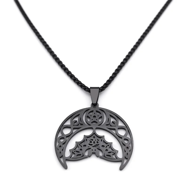 Готическое ожерелье N9742S06 из нержавеющей стали