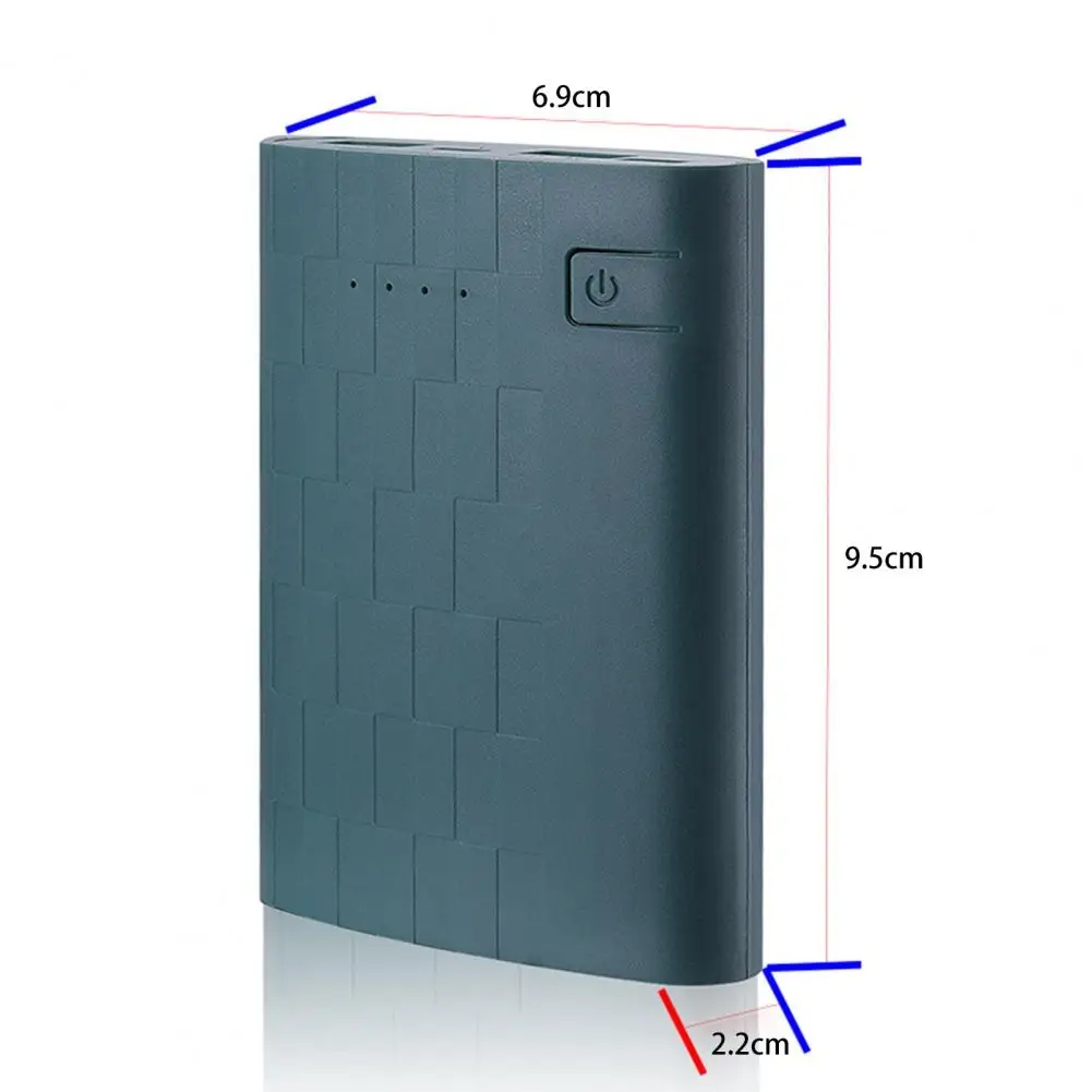 Чехол для аккумулятора практичный простой в установке корпус Power Bank 3x18650