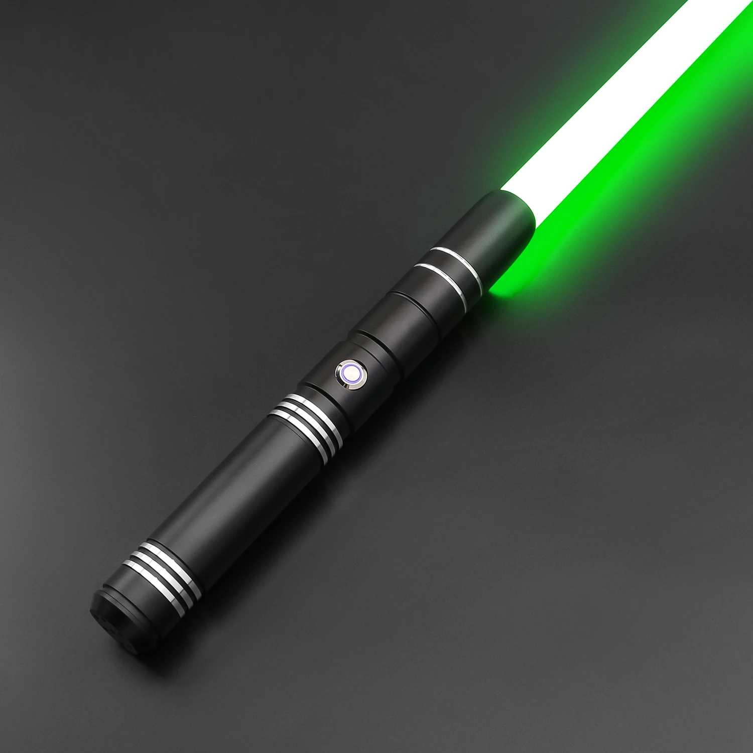 TXQSABER High Quality E25A RGB Pixel heavy dueling laser sword Smooth Swing Metal Handle lightsaber Cosplay FOC jedi 12 Colors