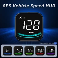 g4 car hud speedometer head up display digital gps hud with led display ambient light compass overspeed fatigue driving reminder
