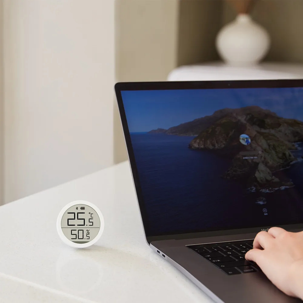 Датчик температуры Cleargrass Bluetooth-термометр с ЖК-дисплеем приложением mi Home |